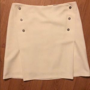 The Limited Ivory Mini Work Skirt - Size 2